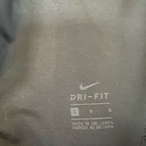 🔄 Nike Air Black and White Longline Sports Bra Size Large - Picture 3 of 5